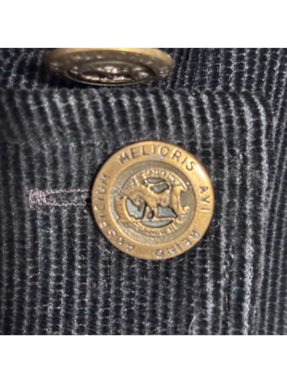 Vintage Black DonCaster Corduroy Jacket Casual/Chore/Retro Style - Picture 6 of 16